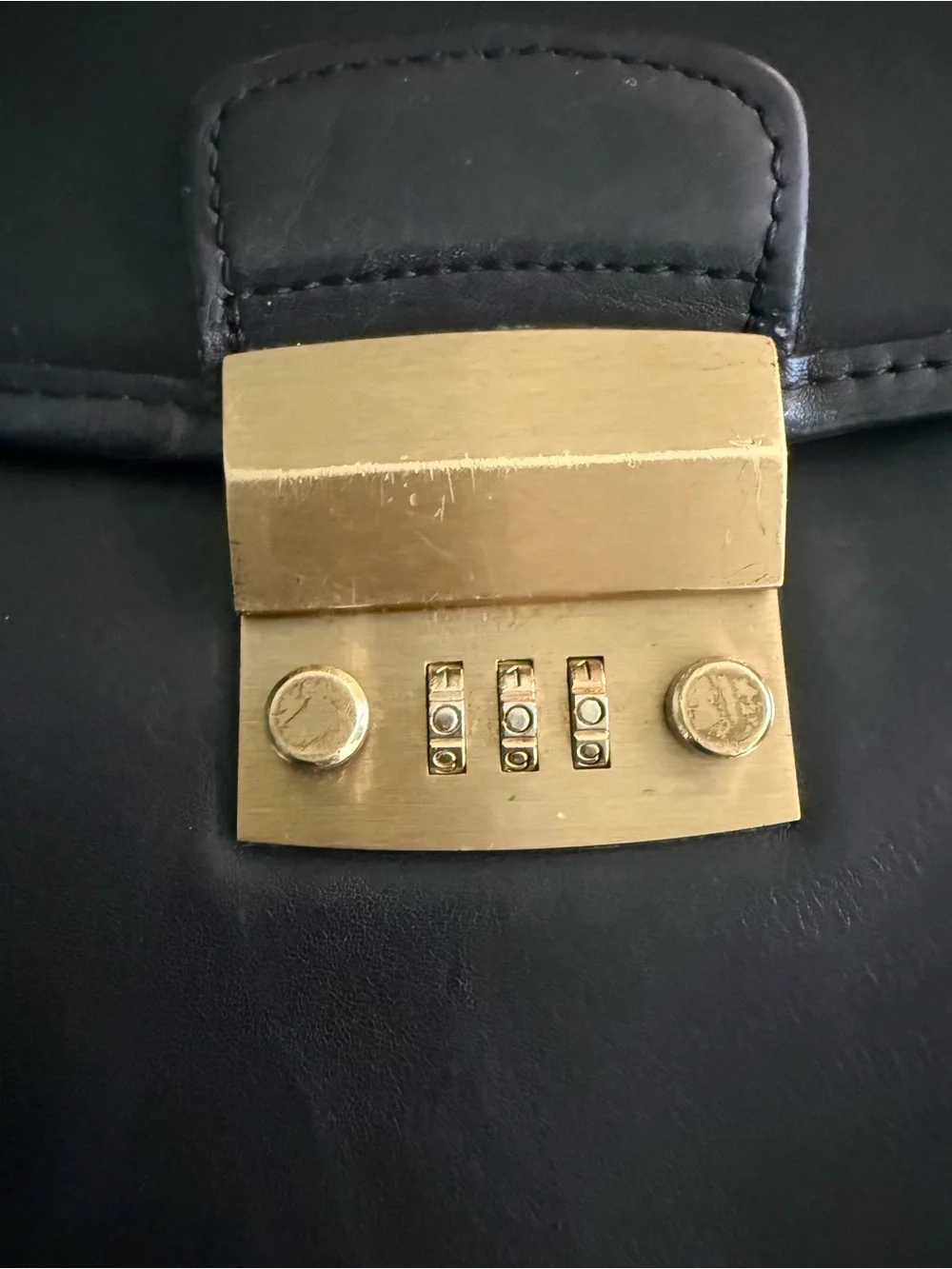 Vintage Coach leather briefcase